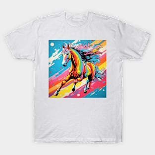 Pride Horse Pop Art T-Shirt